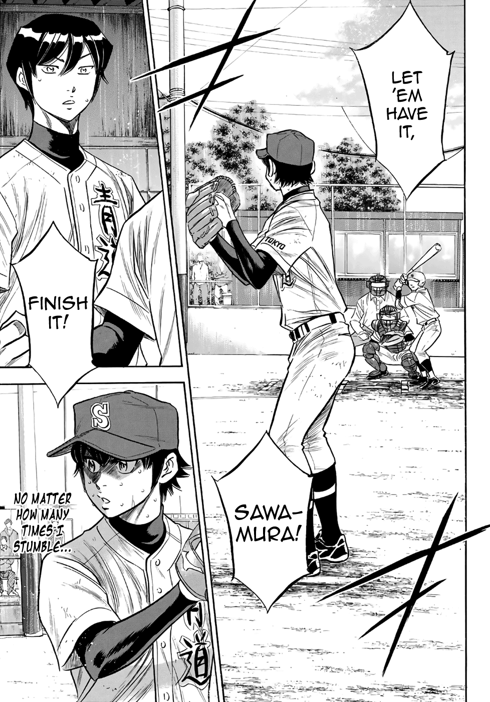 Daiya no A - Act II Chapter 128 page 19 - Chapter 128: Strike Back