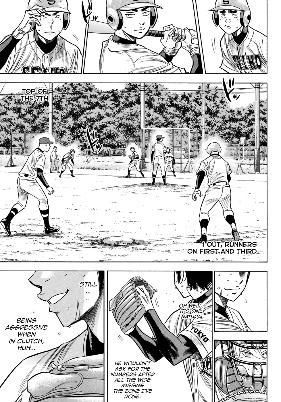 Daiya no A - Act II Chapter 128 page 3 - Chapter 128: Strike Back
