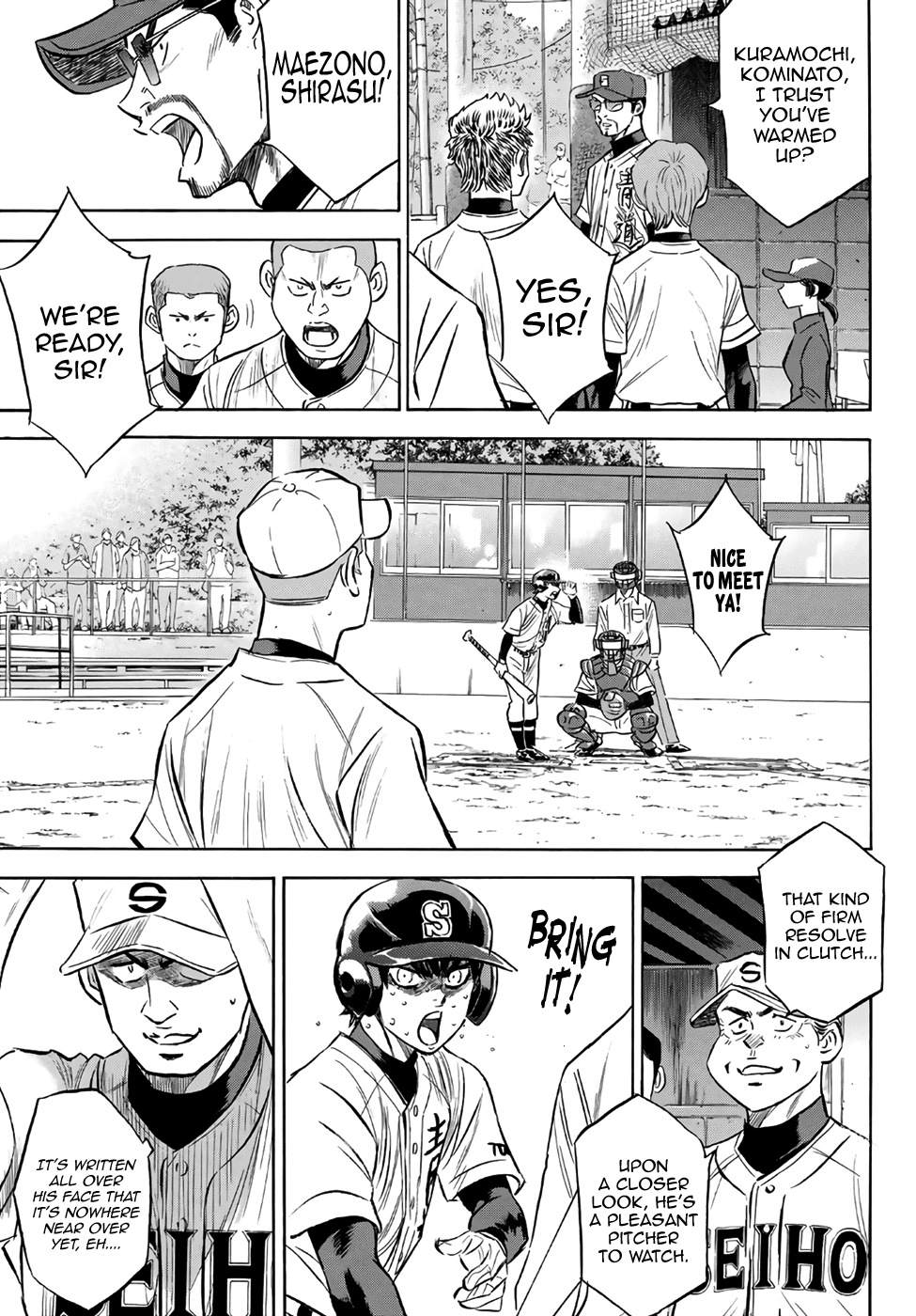 Daiya no A - Act II Chapter 129 page 10 - Chapter 129: Last Summer
