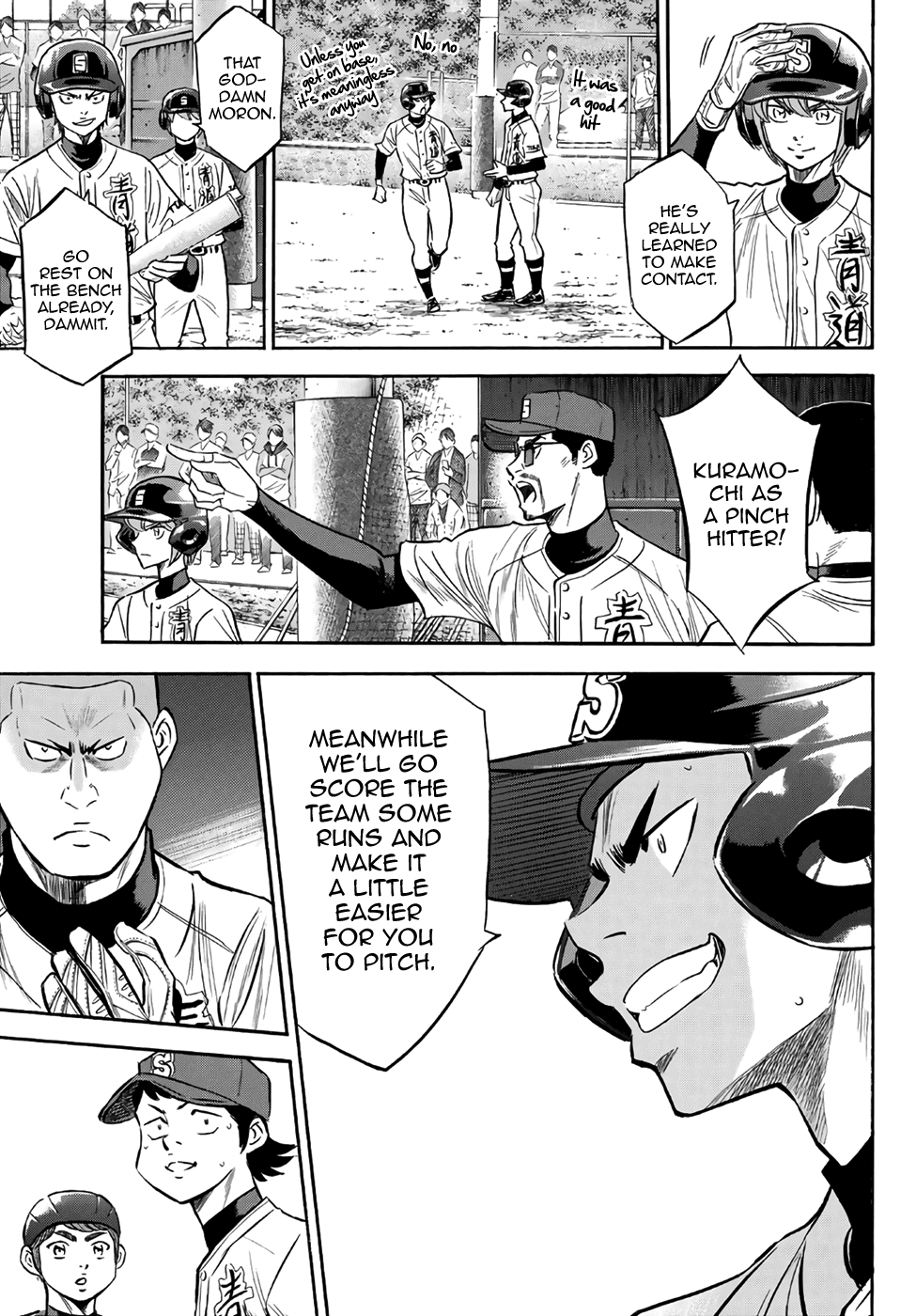 Daiya no A - Act II Chapter 129 page 14 - Chapter 129: Last Summer