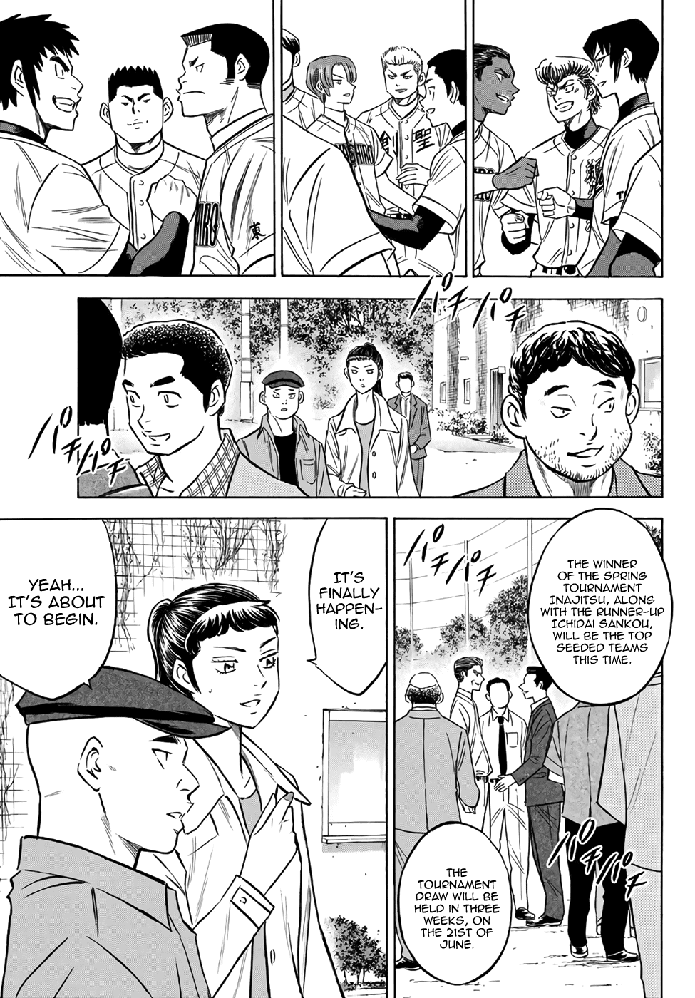 Daiya no A - Act II Chapter 129 page 18 - Chapter 129: Last Summer