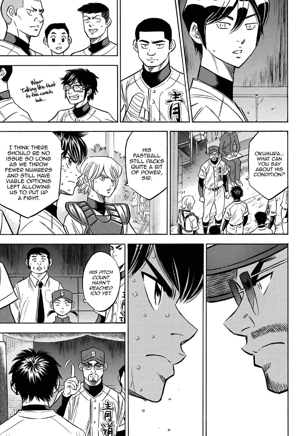 Daiya no A - Act II Chapter 129 page 8 - Chapter 129: Last Summer
