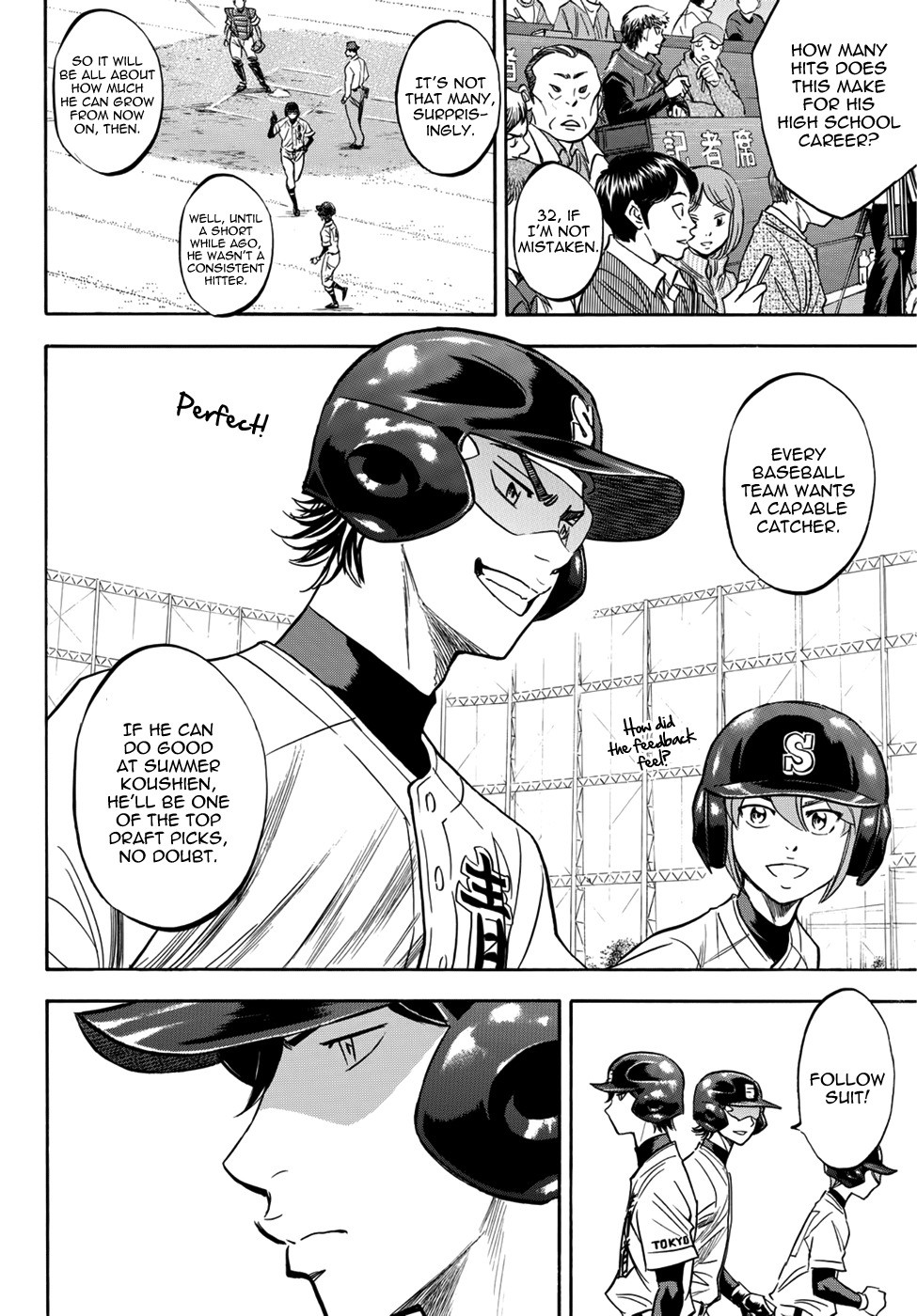 Daiya no A - Act II Chapter 13 page 12 - Chapter 13: The Player Worth Seeing