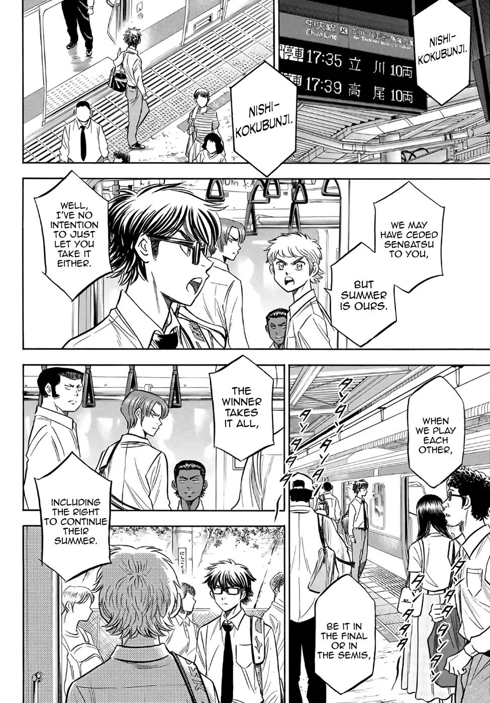 Daiya no A - Act II Chapter 130 page 6 - Chapter 130