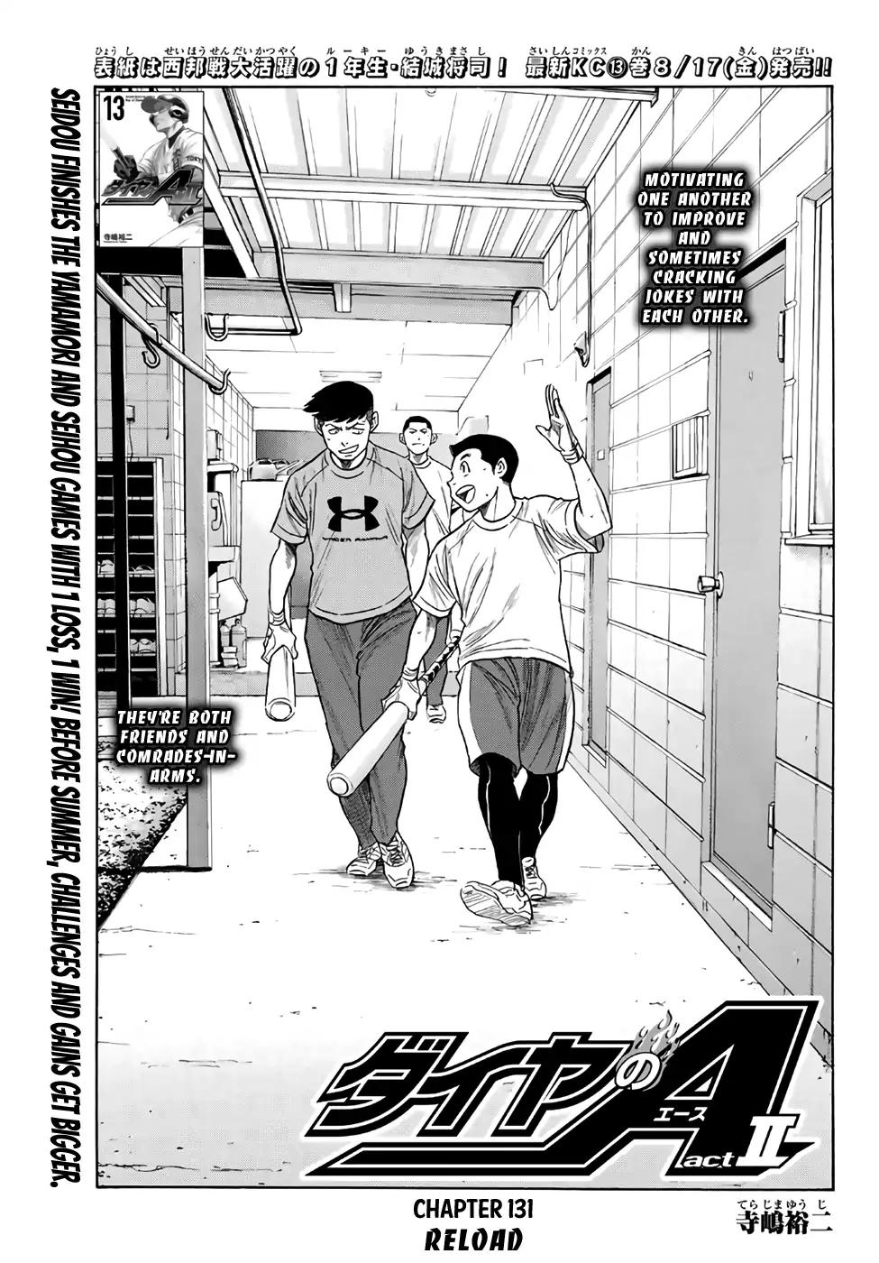 Daiya no A - Act II Chapter 131 page 1 - Chapter 131
