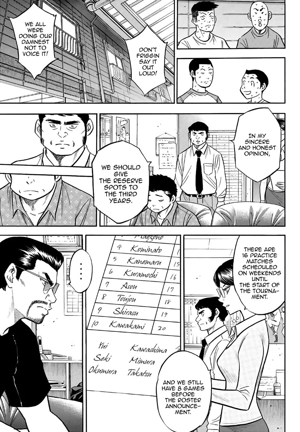 Daiya no A - Act II Chapter 131 page 9 - Chapter 131
