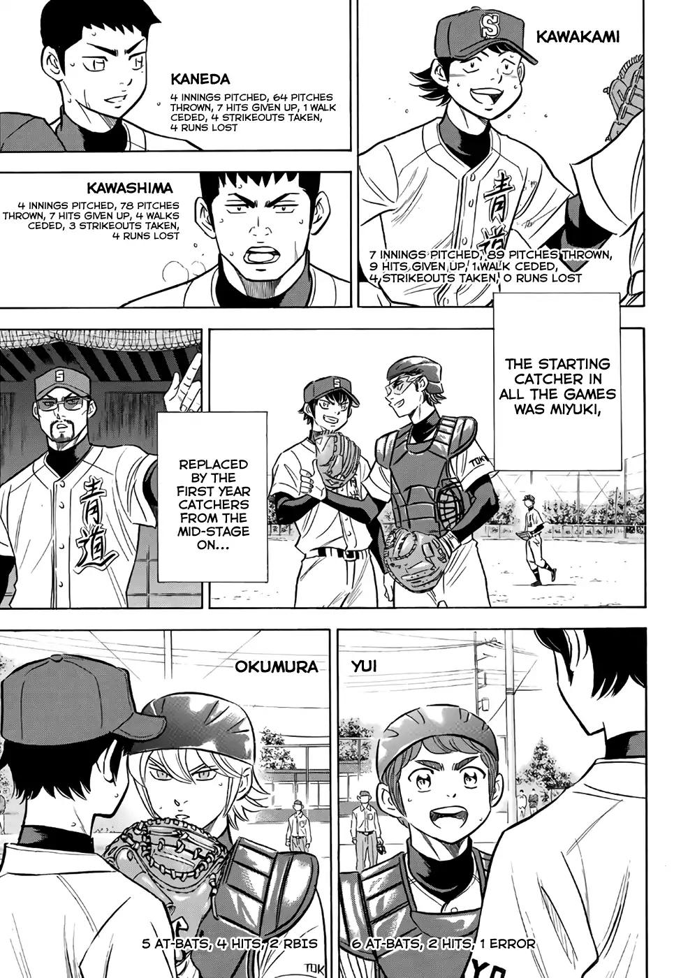 Daiya no A - Act II Chapter 132 page 19 - Chapter 132