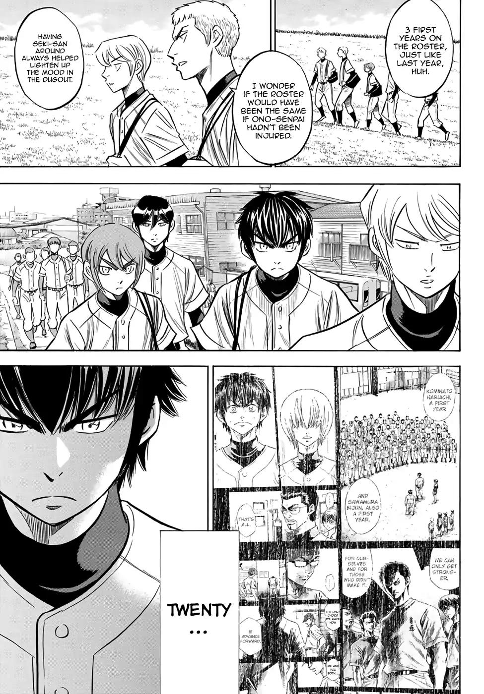 Daiya no A - Act II Chapter 133 page 15 - Chapter 133