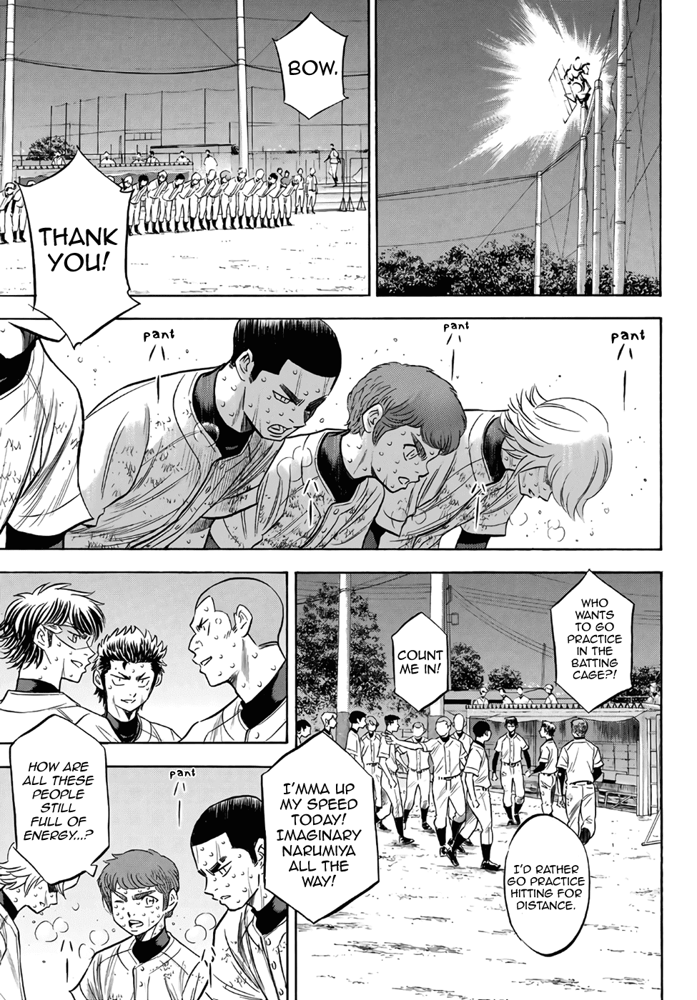 Daiya no A - Act II Chapter 135 page 15 - Chapter 135: Rabbit vs Turtle