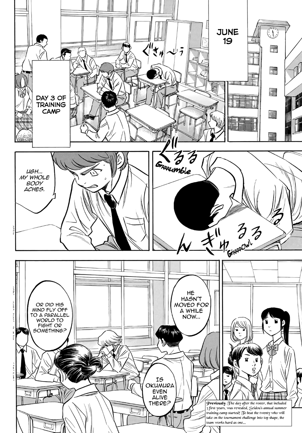 Daiya no A - Act II Chapter 135 page 2 - Chapter 135: Rabbit vs Turtle