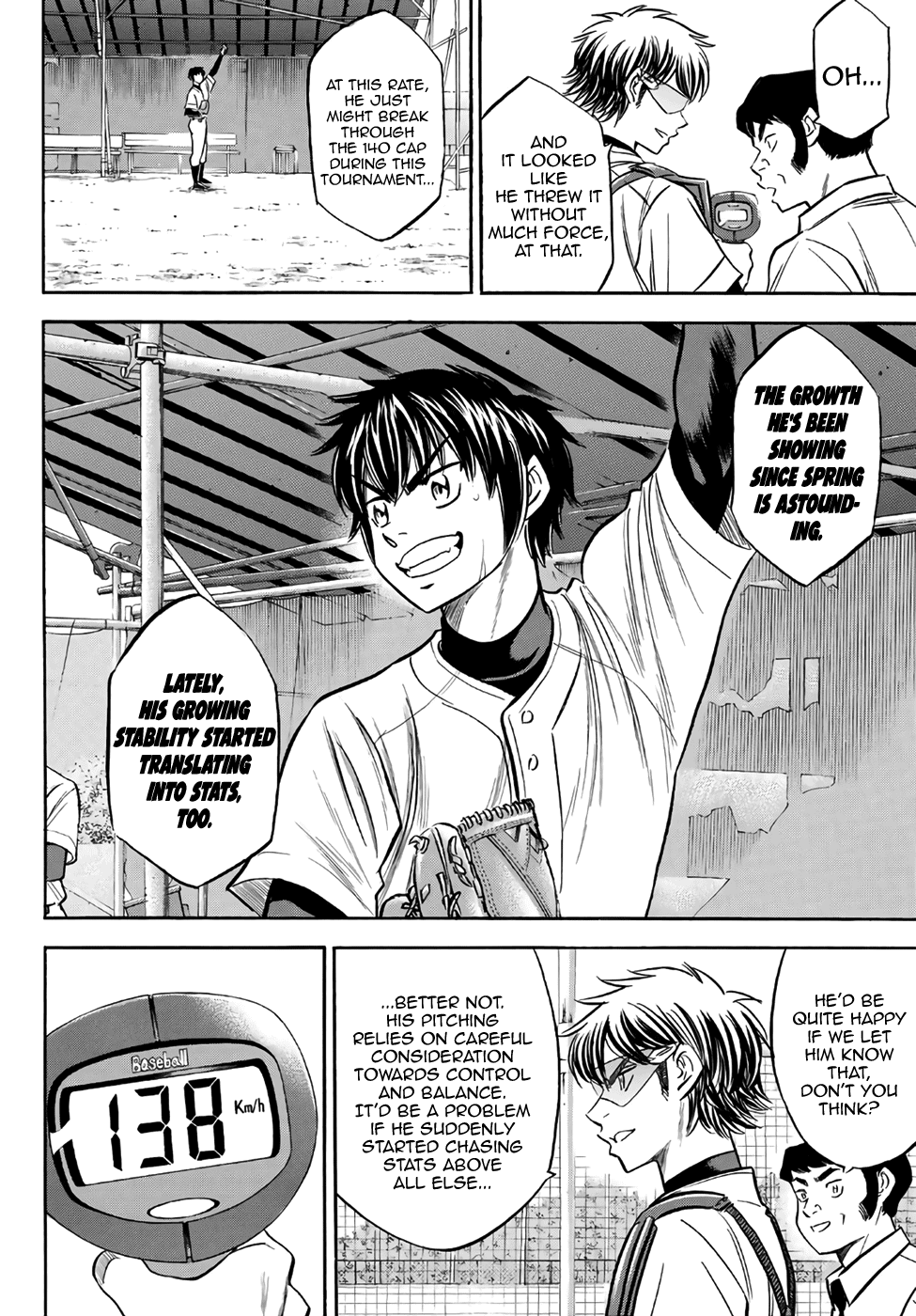 Daiya no A - Act II Chapter 135 page 7 - Chapter 135: Rabbit vs Turtle