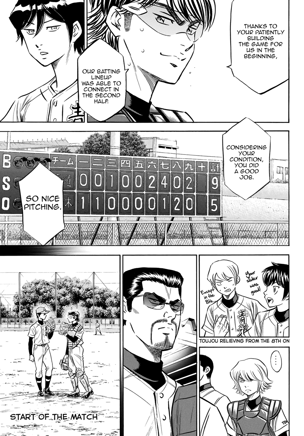 Daiya no A - Act II Chapter 139 page 11 - Chapter 139: Pyramid