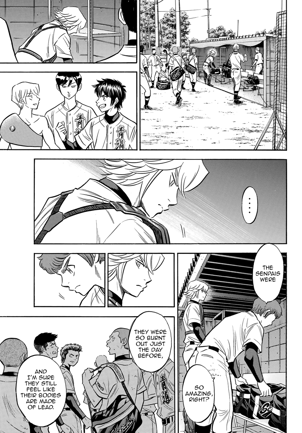 Daiya no A - Act II Chapter 139 page 15 - Chapter 139: Pyramid