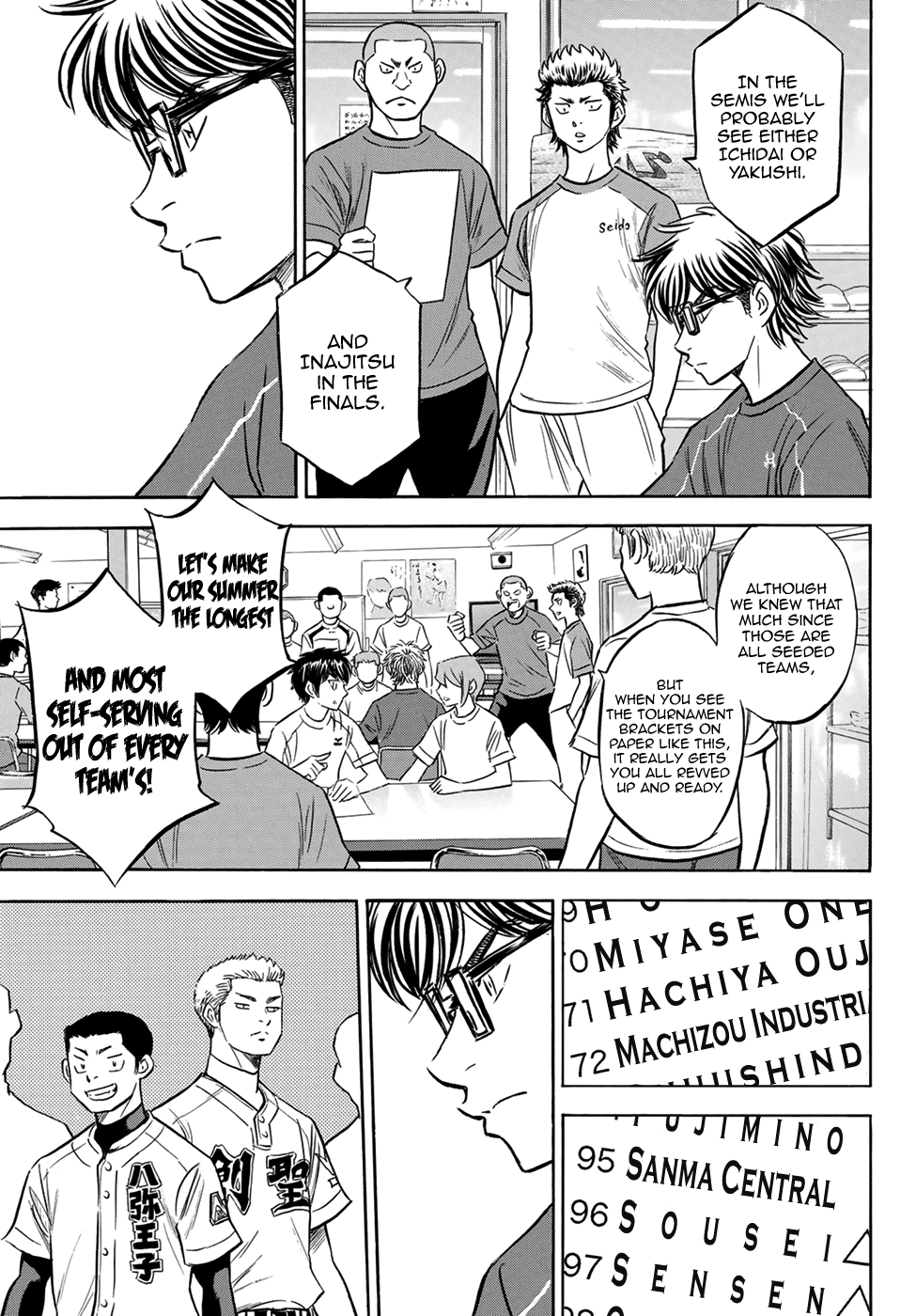 Daiya no A - Act II Chapter 139 page 21 - Chapter 139: Pyramid