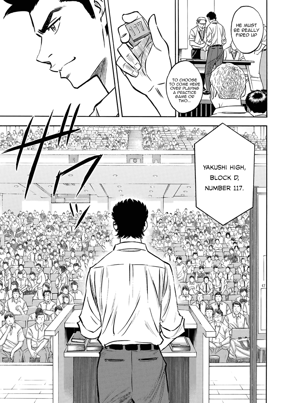 Daiya no A - Act II Chapter 139 page 7 - Chapter 139: Pyramid