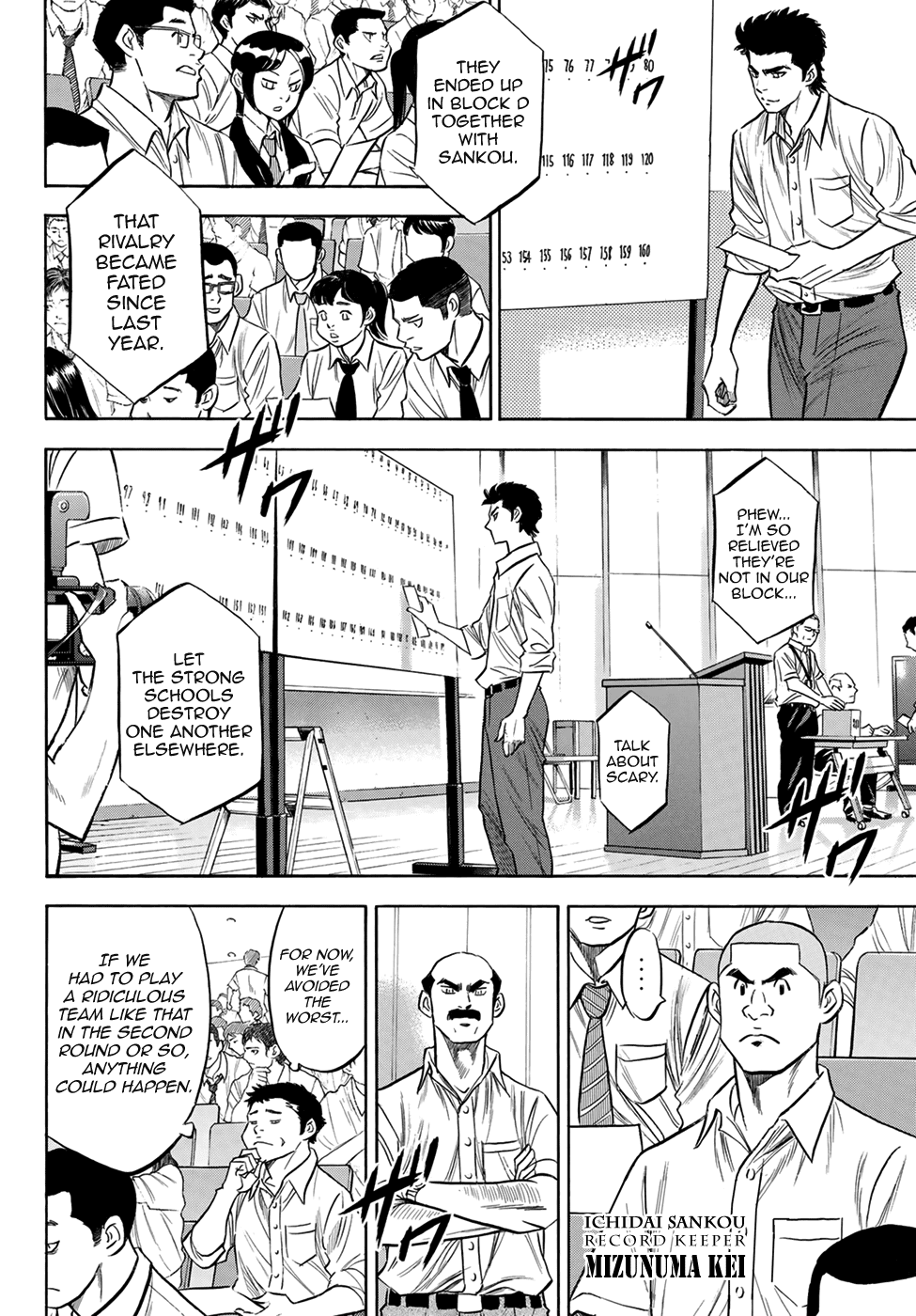 Daiya no A - Act II Chapter 139 page 8 - Chapter 139: Pyramid