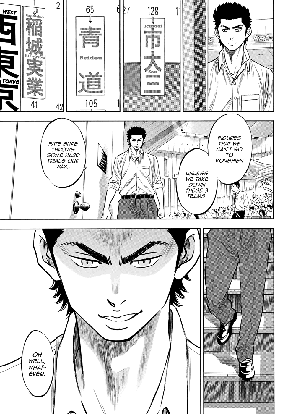 Daiya no A - Act II Chapter 139 page 9 - Chapter 139: Pyramid