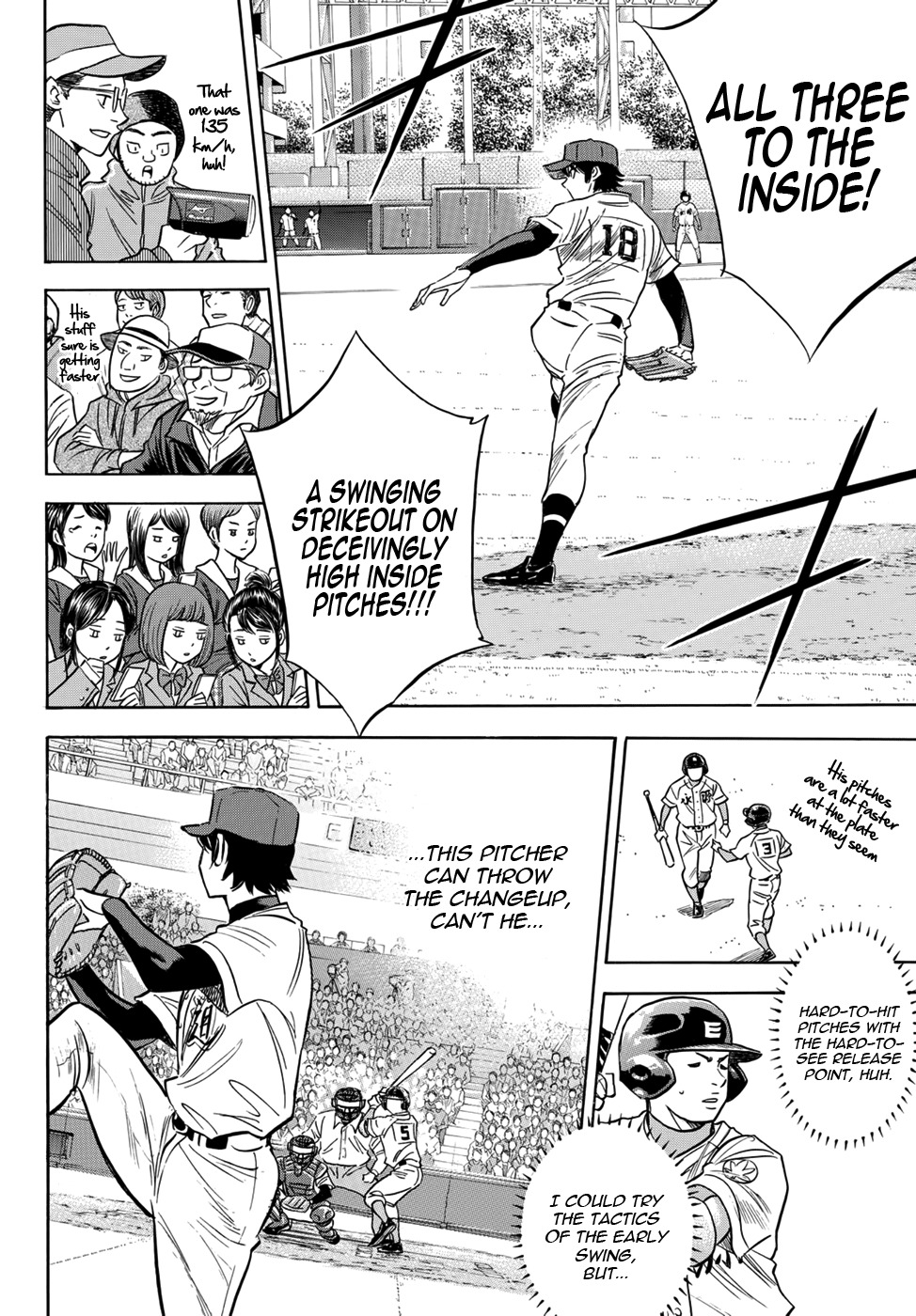 Daiya no A - Act II Chapter 14 page 6 - Chapter 14: Go Straight