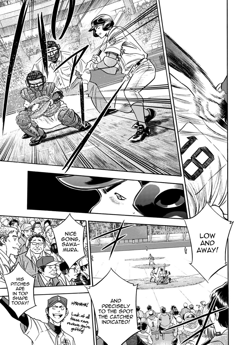 Daiya no A - Act II Chapter 14 page 7 - Chapter 14: Go Straight