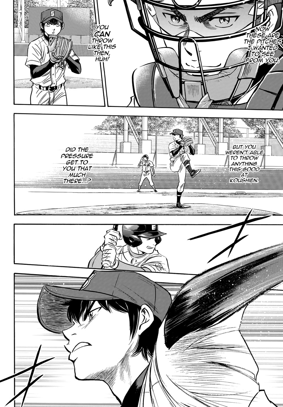 Daiya no A - Act II Chapter 14 page 8 - Chapter 14: Go Straight
