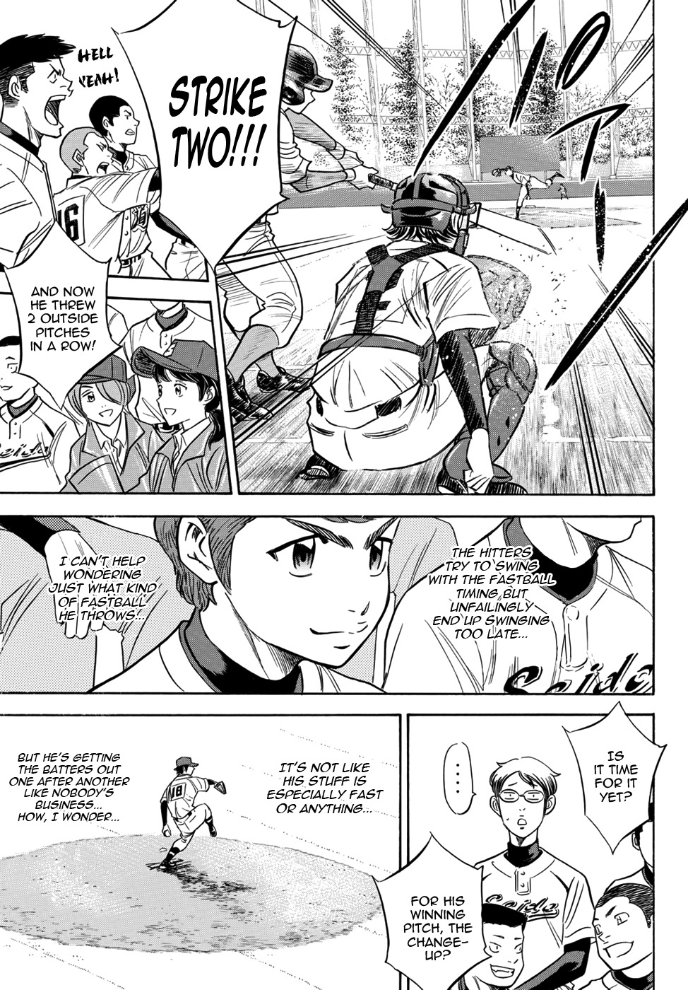 Daiya no A - Act II Chapter 14 page 9 - Chapter 14: Go Straight