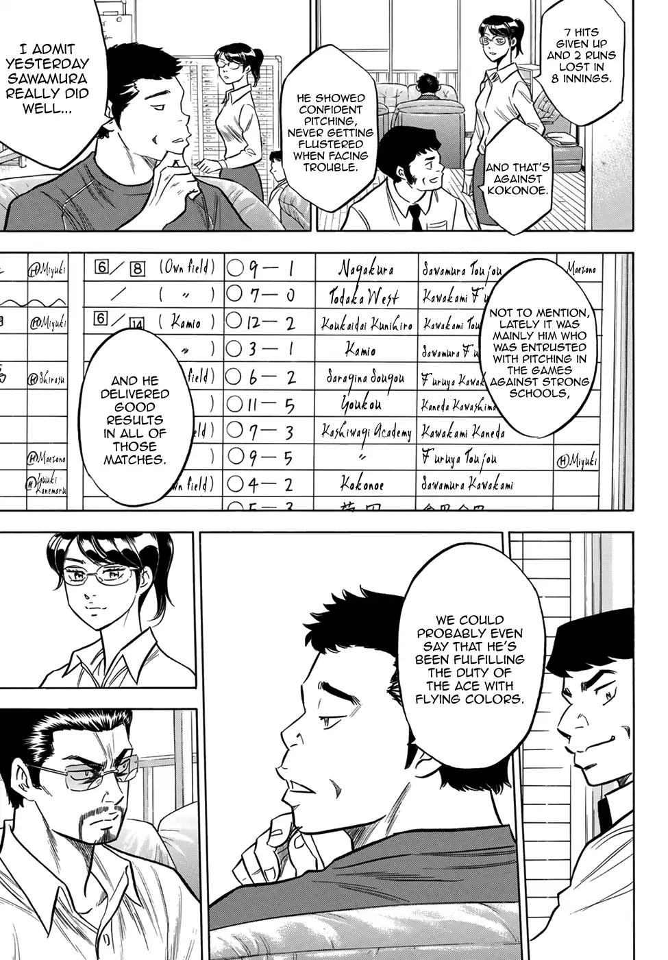 Daiya no A - Act II Chapter 140 page 19 - Chapter 140