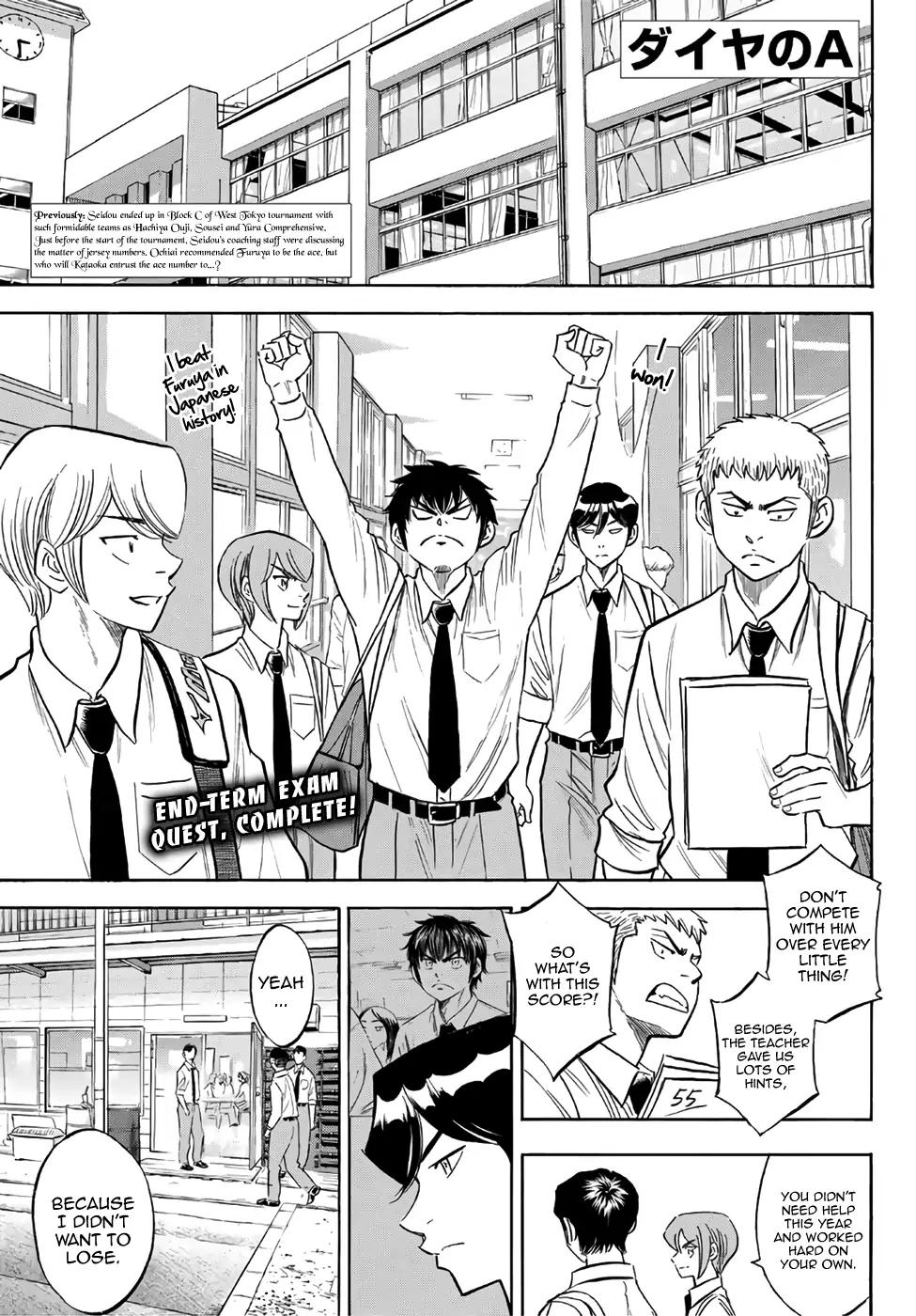 Daiya no A - Act II Chapter 141 page 1 - Chapter 141