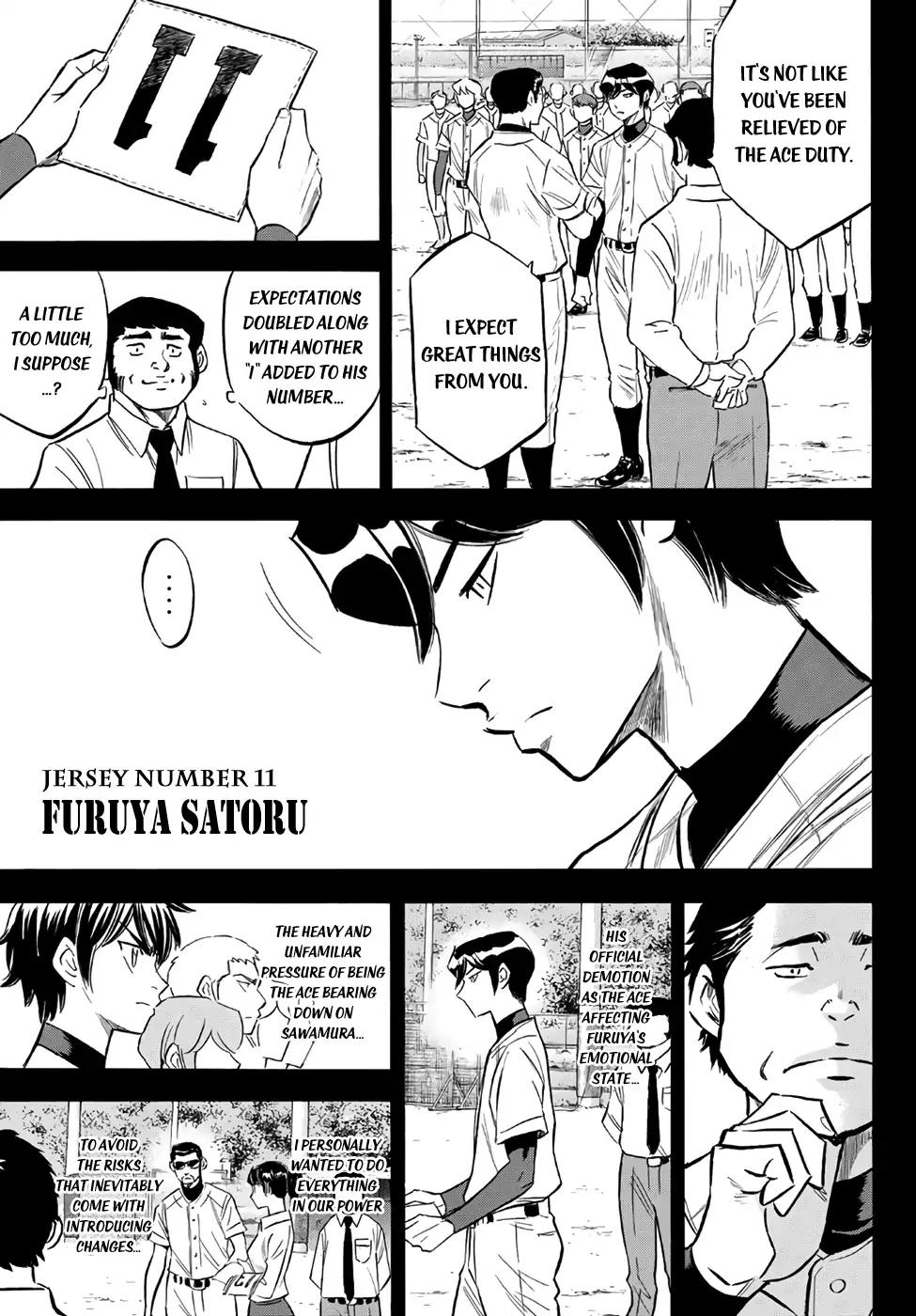 Daiya no A - Act II Chapter 142 page 7 - Chapter 142