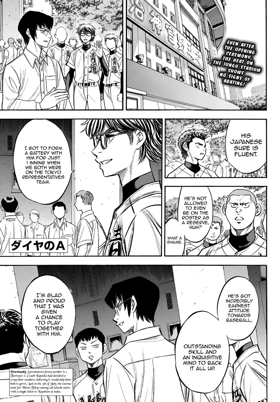 Daiya no A - Act II Chapter 143 page 1 - Chapter 143