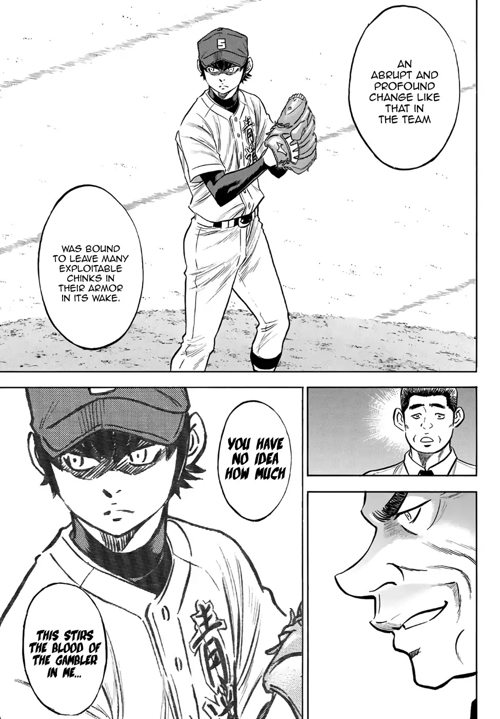 Daiya no A - Act II Chapter 145 page 13 - Chapter 145: Pep-Talk