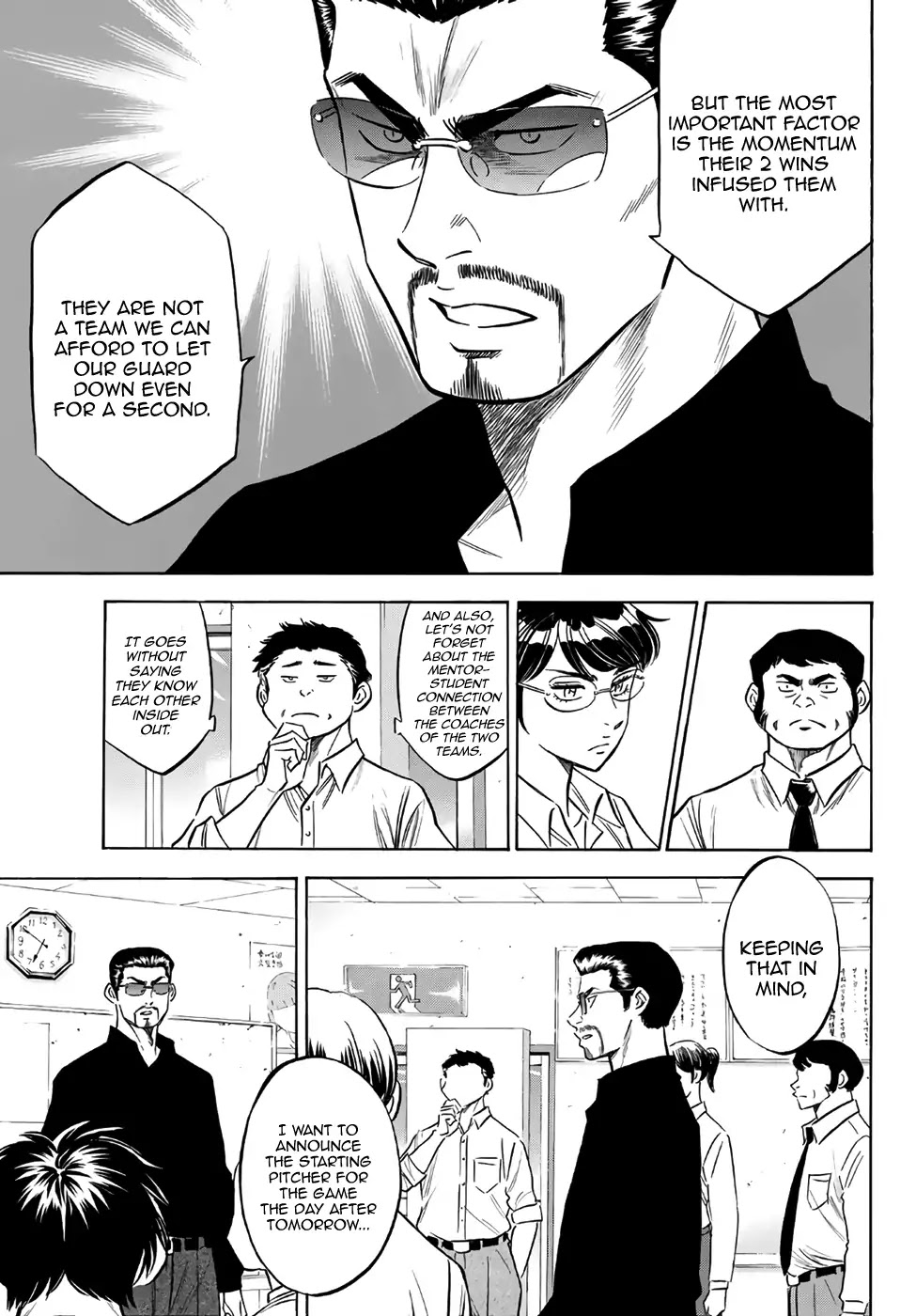 Daiya no A - Act II Chapter 145 page 5 - Chapter 145: Pep-Talk