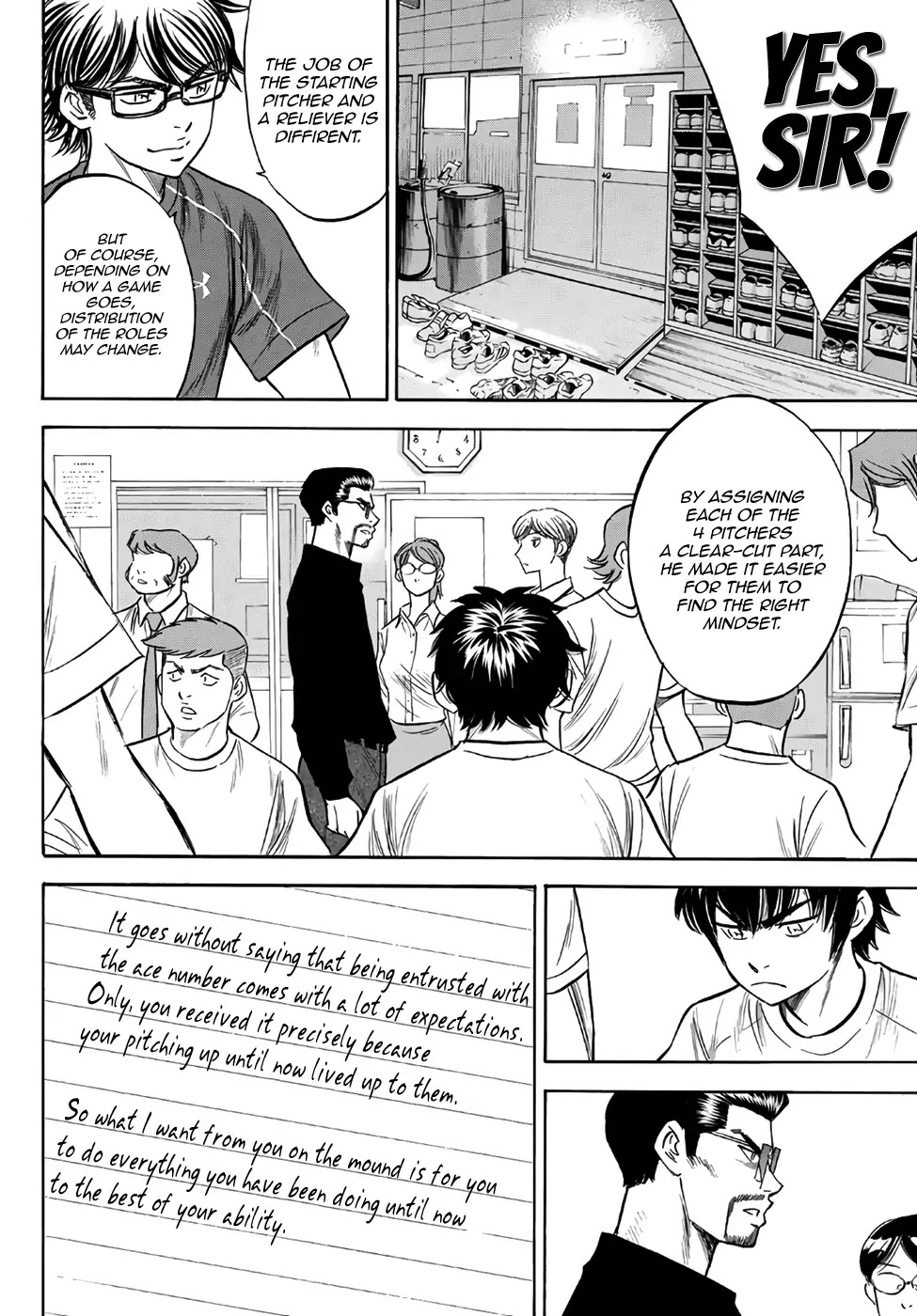Daiya no A - Act II Chapter 145 page 8 - Chapter 145: Pep-Talk