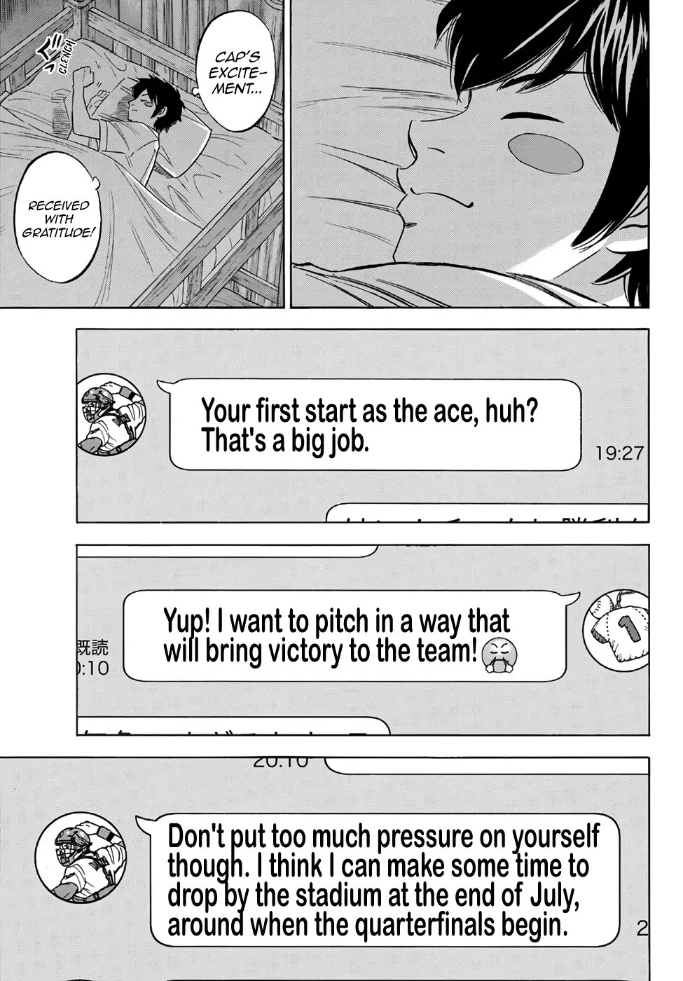 Daiya no A - Act II Chapter 146 page 13 - Chapter 146: On A Sleepless Night