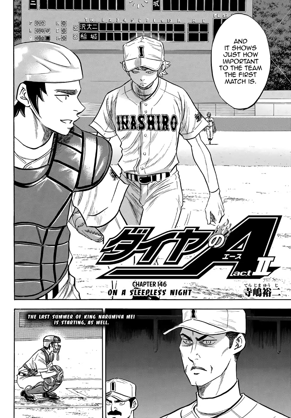 Daiya no A - Act II Chapter 146 page 2 - Chapter 146: On A Sleepless Night