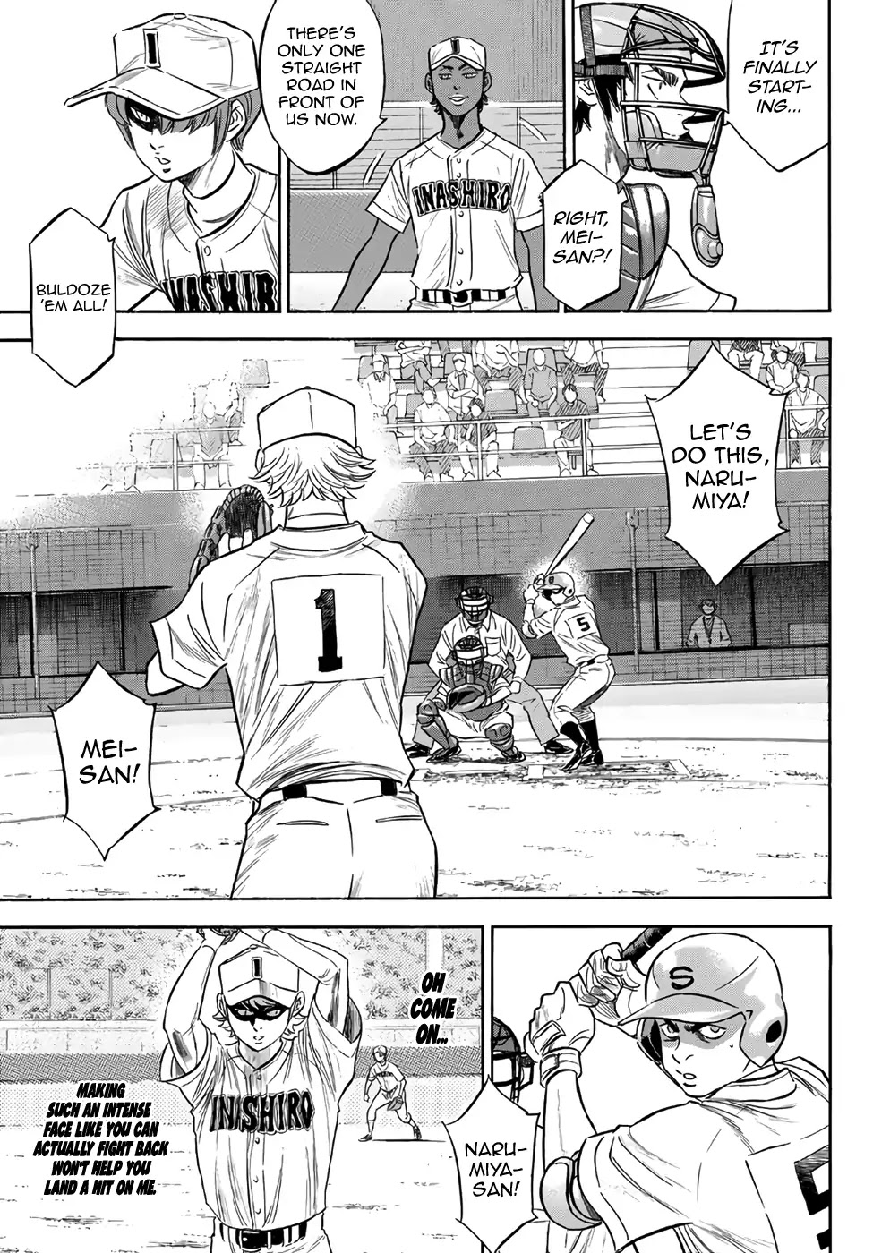 Daiya no A - Act II Chapter 146 page 3 - Chapter 146: On A Sleepless Night
