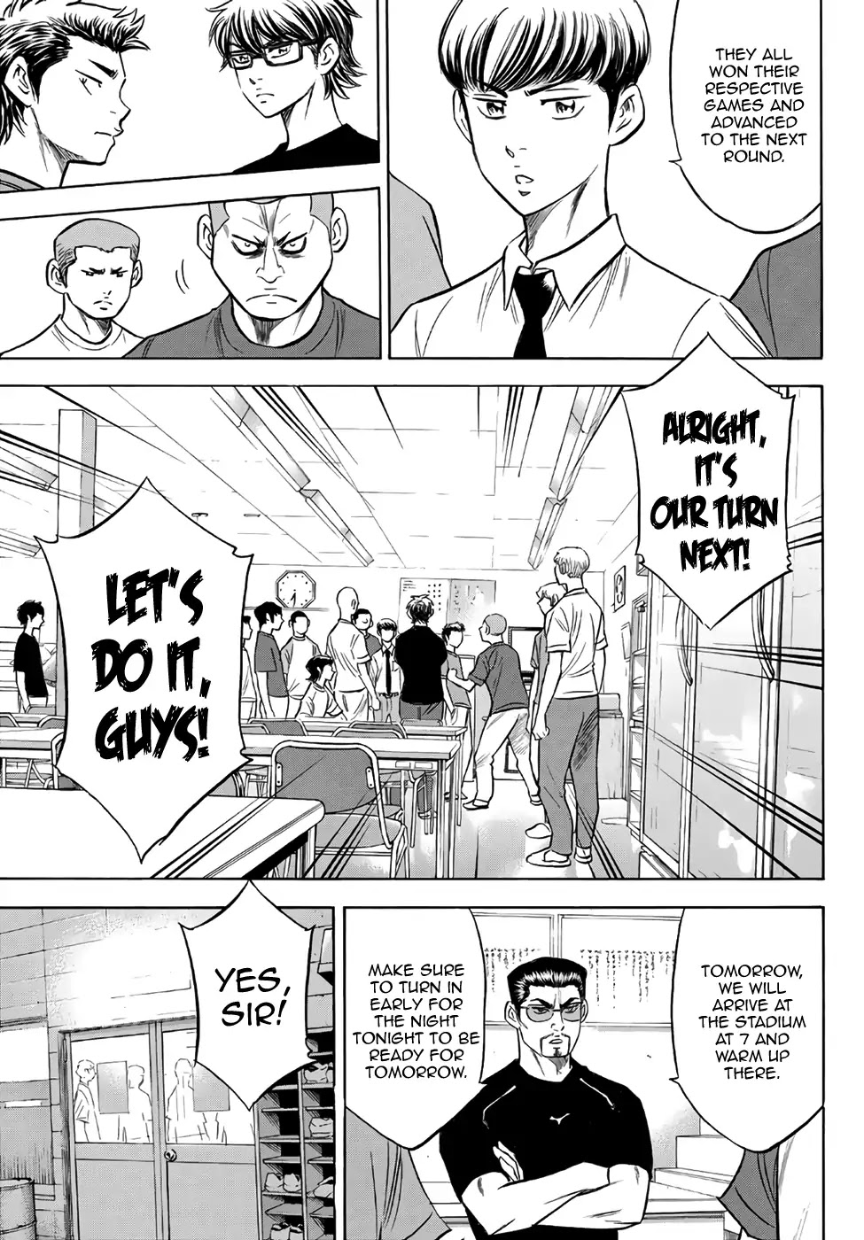 Daiya no A - Act II Chapter 146 page 7 - Chapter 146: On A Sleepless Night