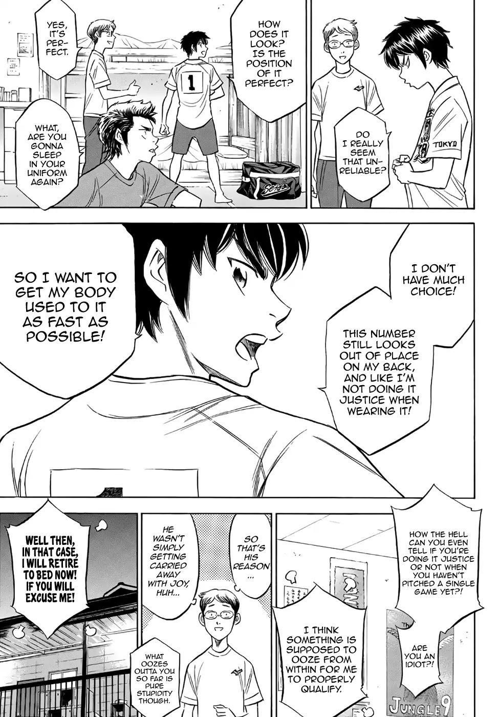 Daiya no A - Act II Chapter 146 page 9 - Chapter 146: On A Sleepless Night