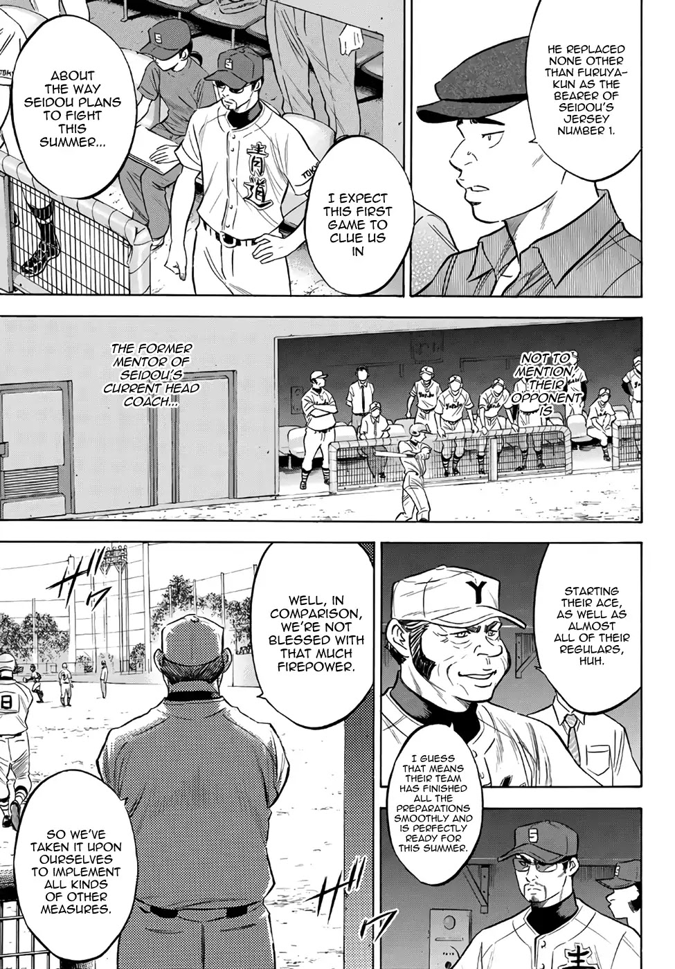 Daiya no A - Act II Chapter 147 page 8 - Chapter 147: Passionately