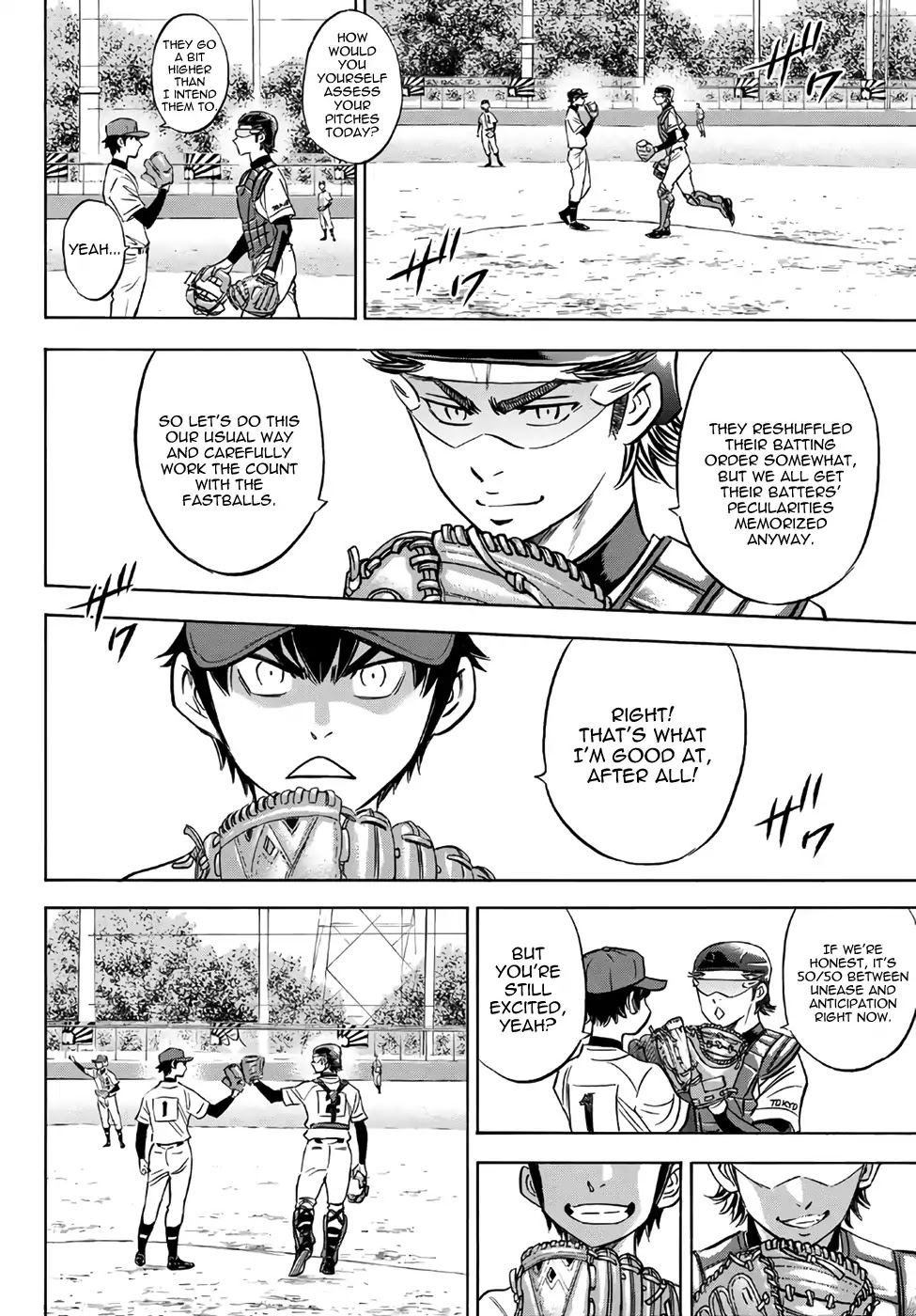 Daiya no A - Act II Chapter 147 page 9 - Chapter 147: Passionately