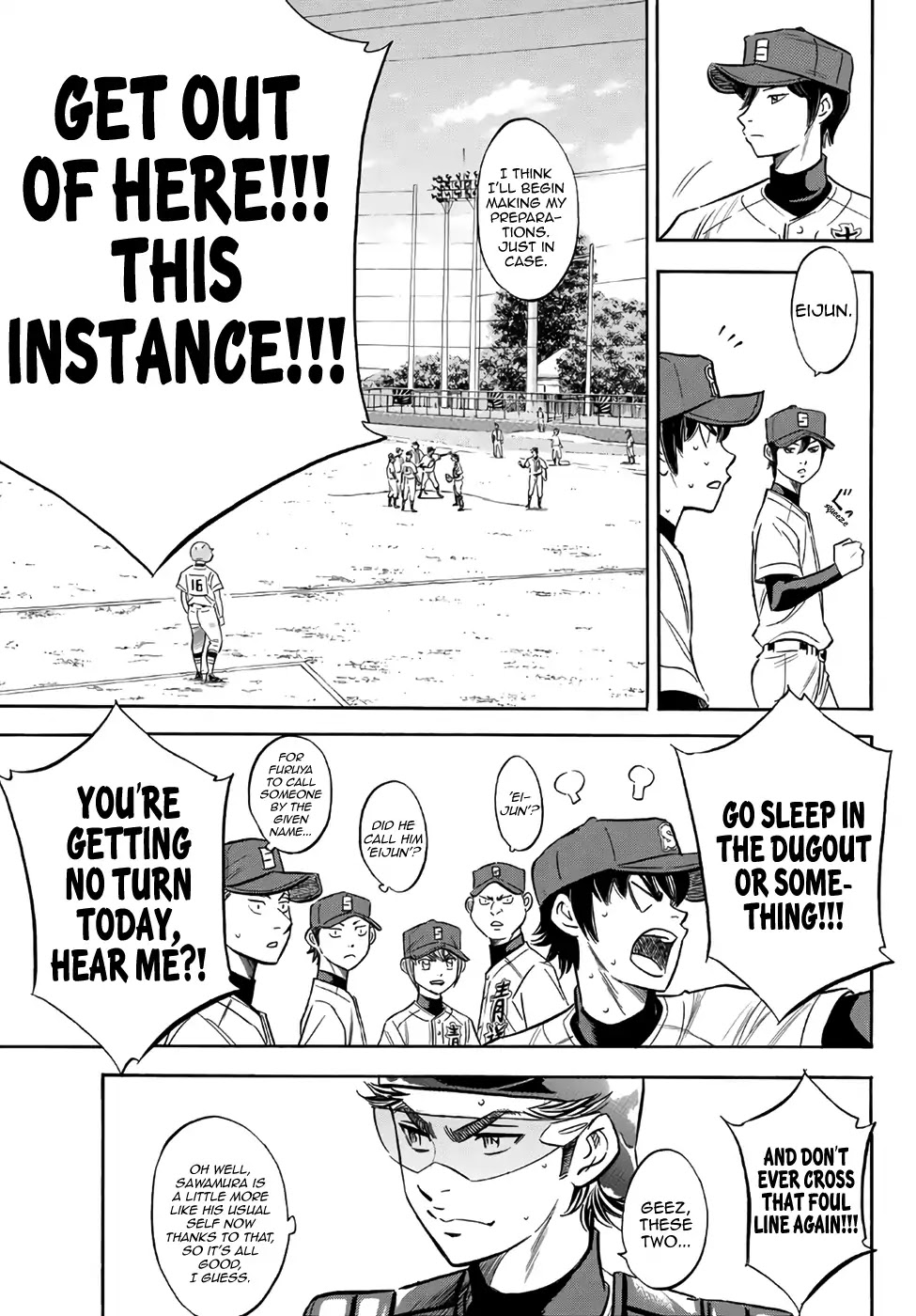 Daiya no A - Act II Chapter 149 page 5 - Chapter 149: Get Back