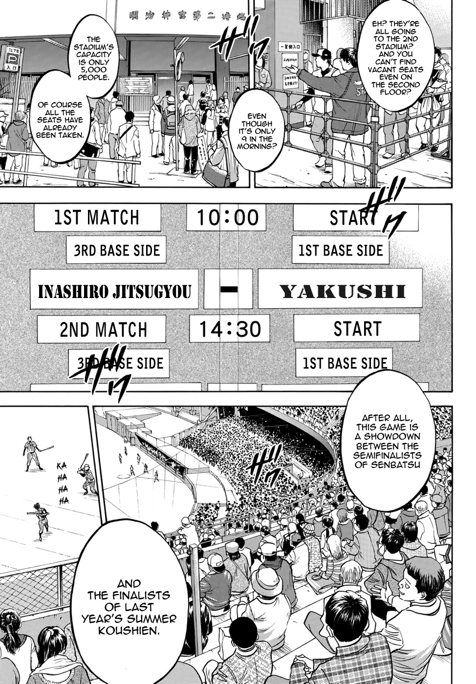 Daiya no A - Act II Chapter 15 page 13 - Chapter 15: Meet the New Faces
