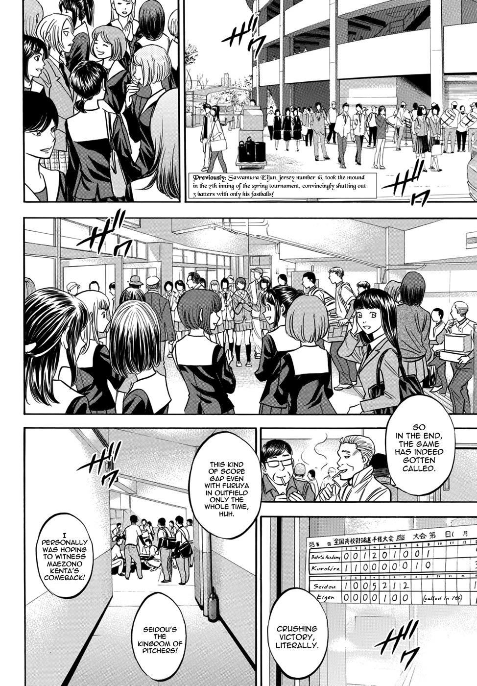 Daiya no A - Act II Chapter 15 page 2 - Chapter 15: Meet the New Faces