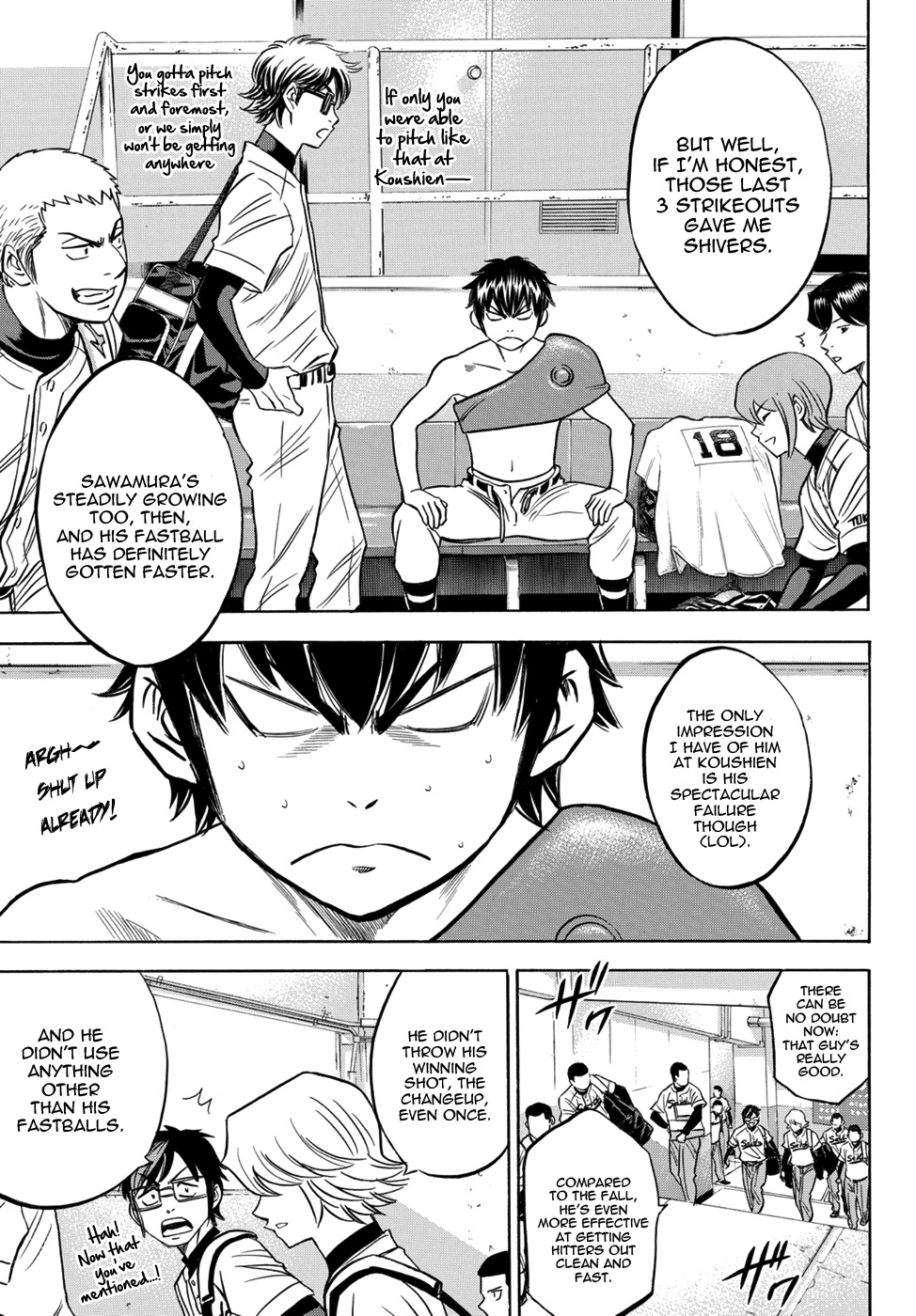 Daiya no A - Act II Chapter 15 page 3 - Chapter 15: Meet the New Faces