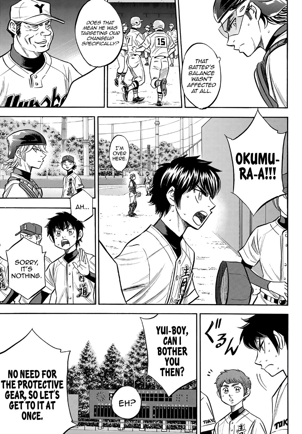 Daiya no A - Act II Chapter 150 page 10 - Chapter 150: The Nabe Check
