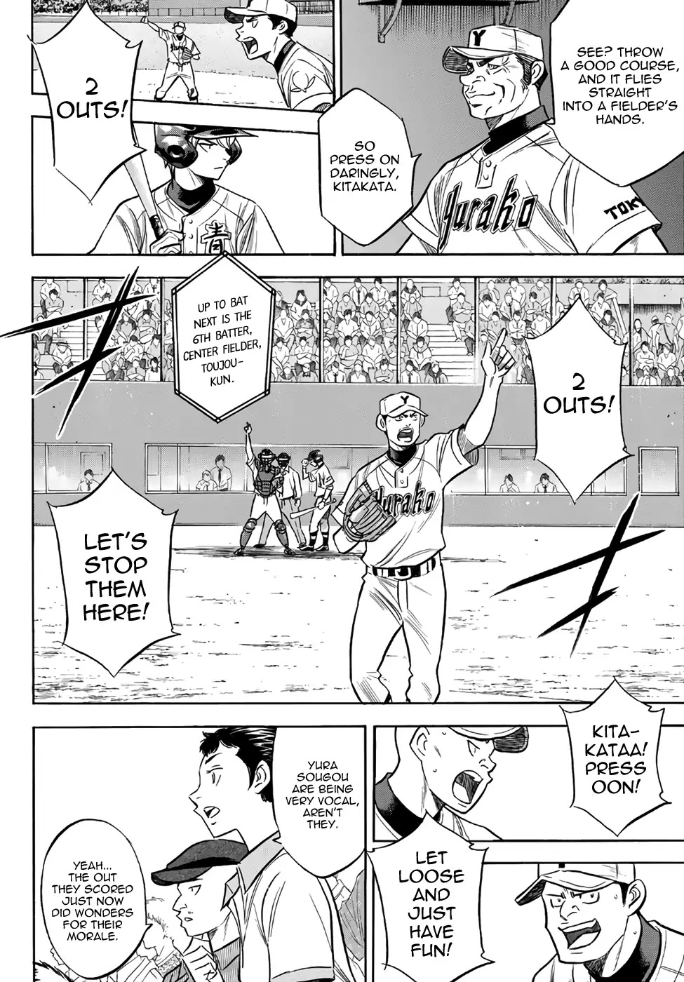 Daiya no A - Act II Chapter 151 page 12 - Chapter 151: The Same Pitch