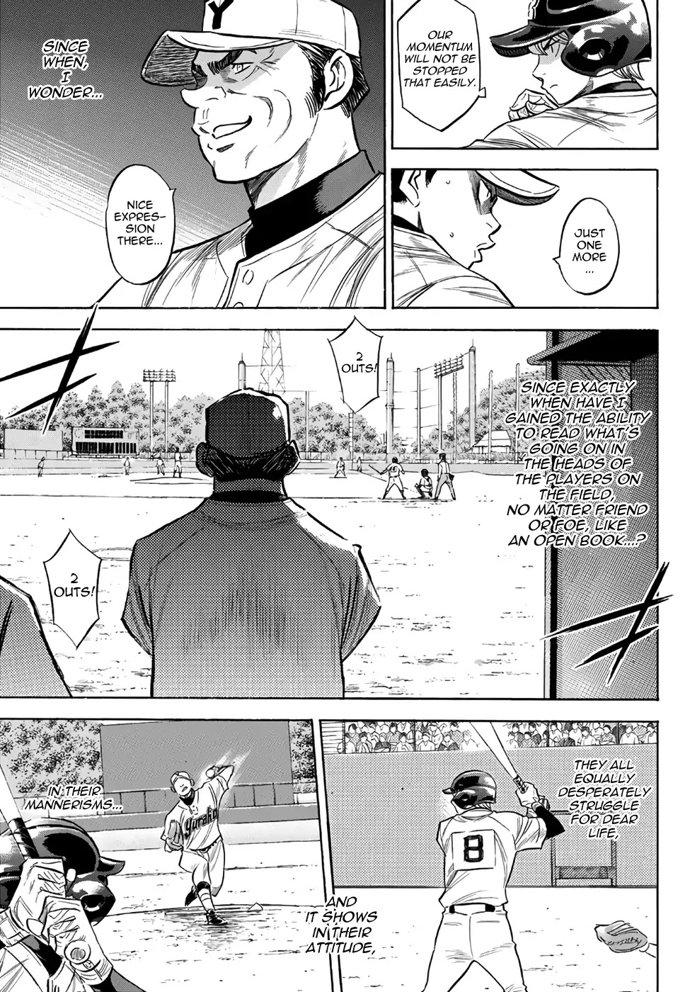 Daiya no A - Act II Chapter 151 page 13 - Chapter 151: The Same Pitch