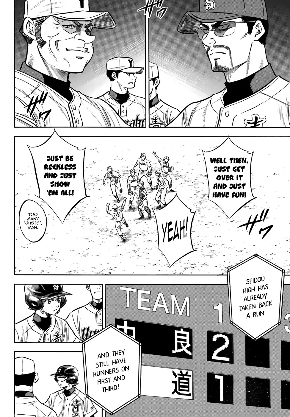 Daiya no A - Act II Chapter 151 page 4 - Chapter 151: The Same Pitch