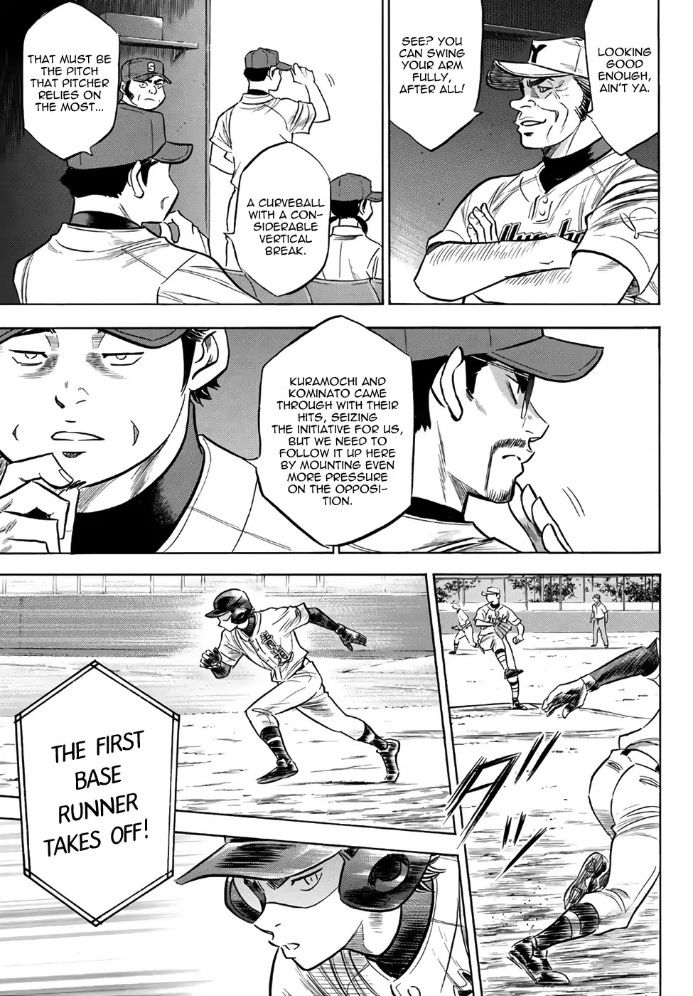 Daiya no A - Act II Chapter 151 page 7 - Chapter 151: The Same Pitch