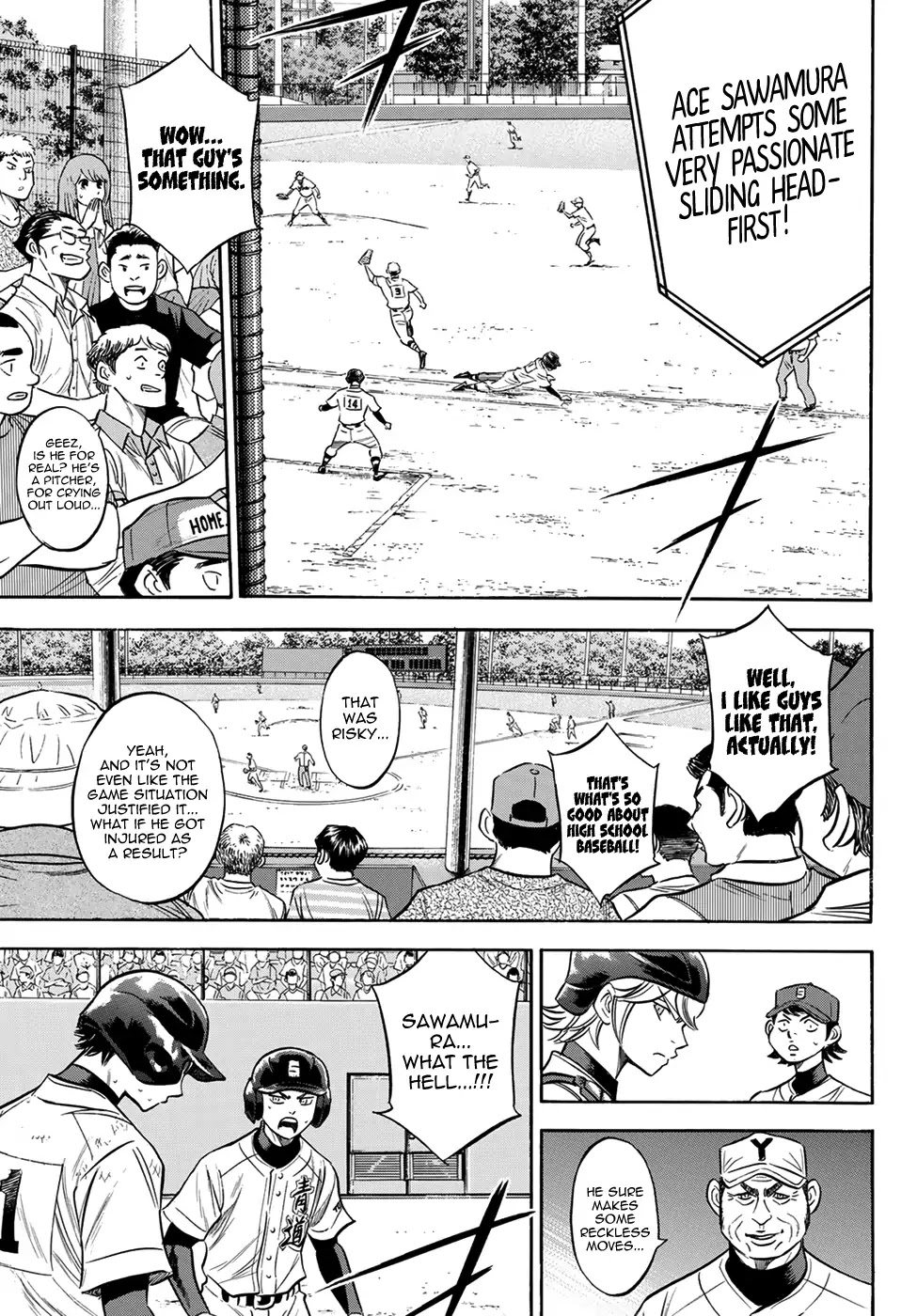 Daiya no A - Act II Chapter 152 page 19 - Chapter 152: Unawares