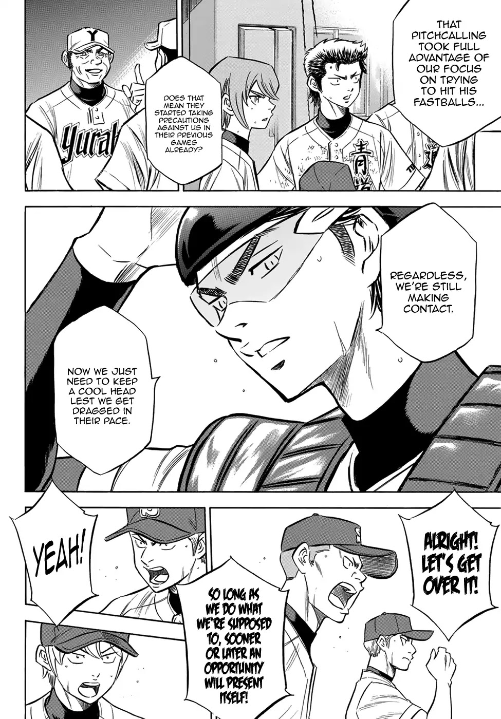 Daiya no A - Act II Chapter 153 page 14 - Chapter 153: Precautions